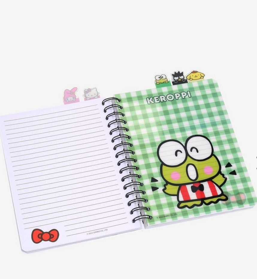 S♡nrio Family Tabbed Notebook