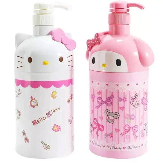 S@nrio Large Tall Shampoo/Conditioner Bottles (2 Designs)